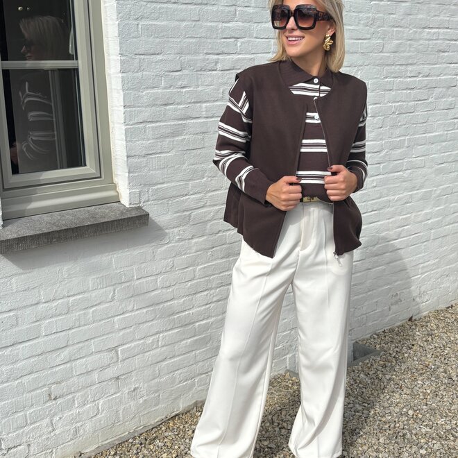 Juliette body warmer Brown