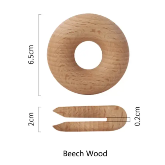 Donut Zakclip Hout