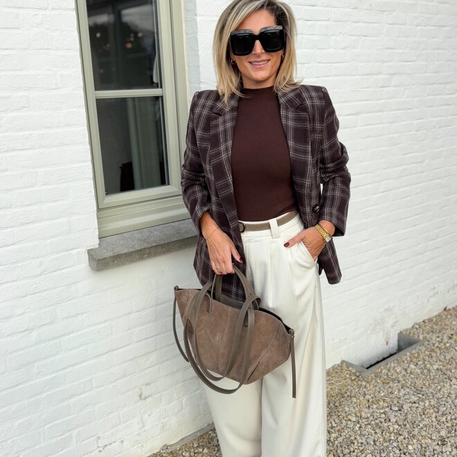 Simply you top Brown