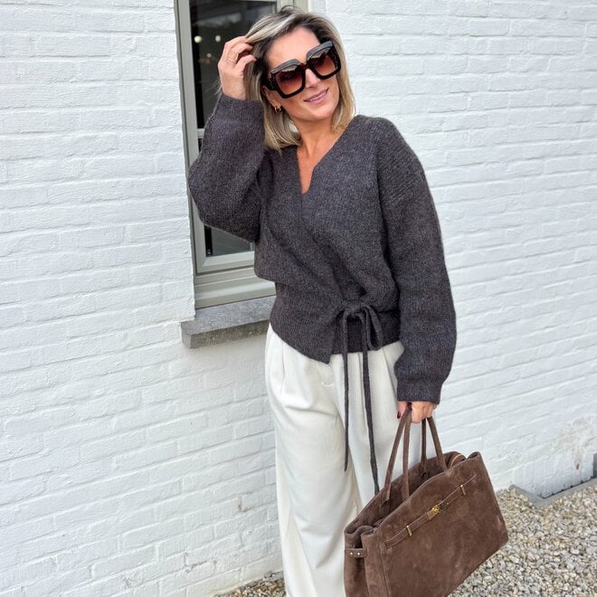 Cache-coeur Pull Brown