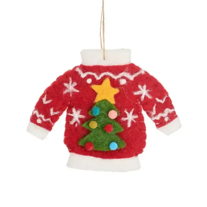 Christmasdeco Red Sweater
