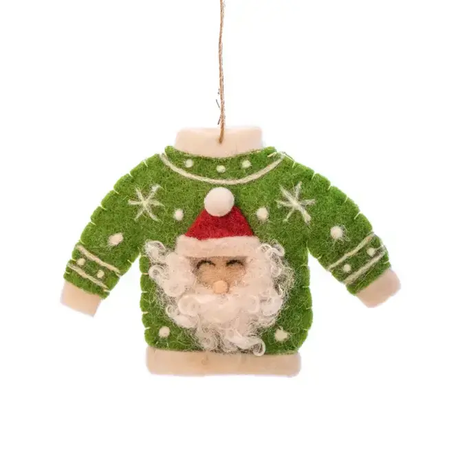 Christmasdeco Green Sweater