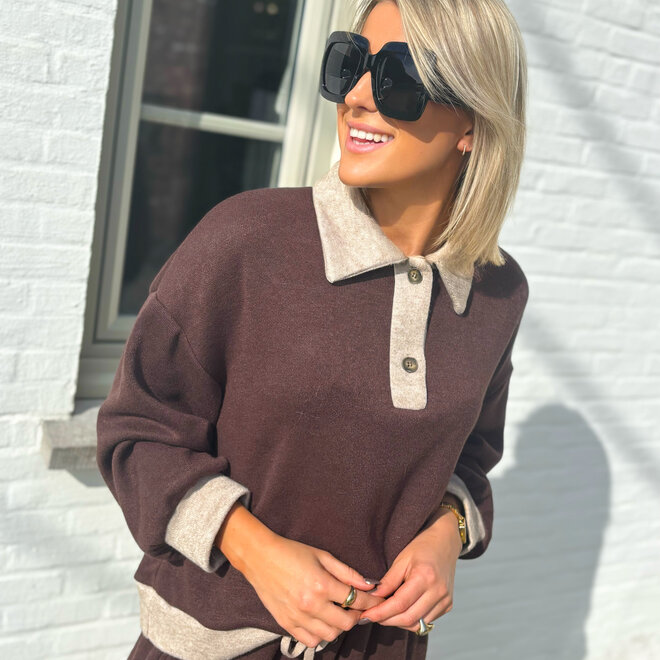 The runway set brown