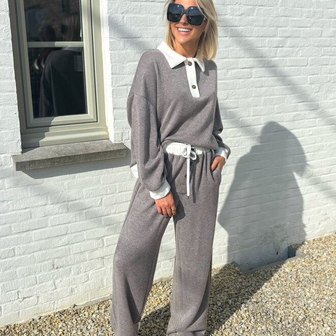 The runway set taupe