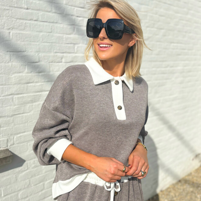 The runway set taupe