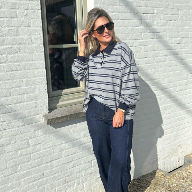 Parallel Pull Grey-Blue