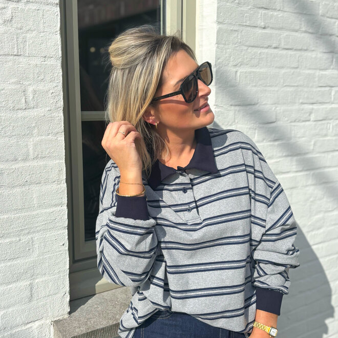 Parallel Pull Grey-Blue