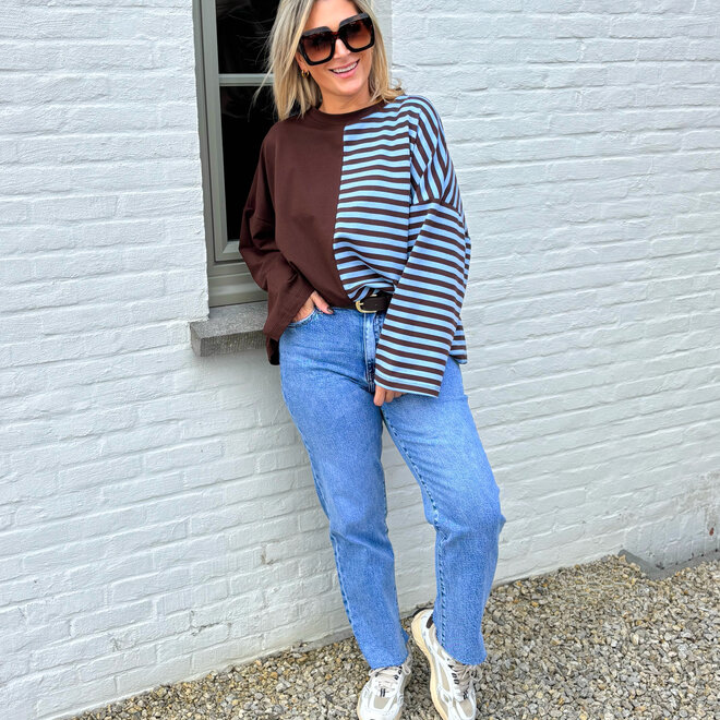 Laidback Mom Jeans Blue