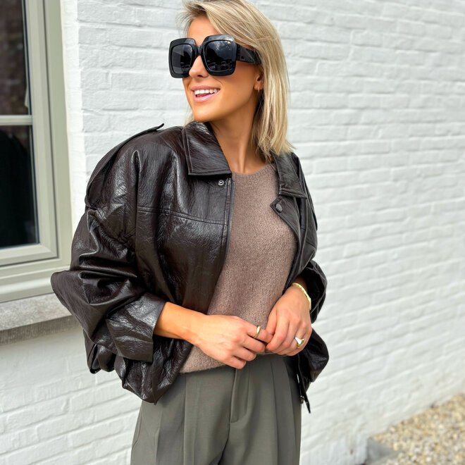 Citytrip jacket brown