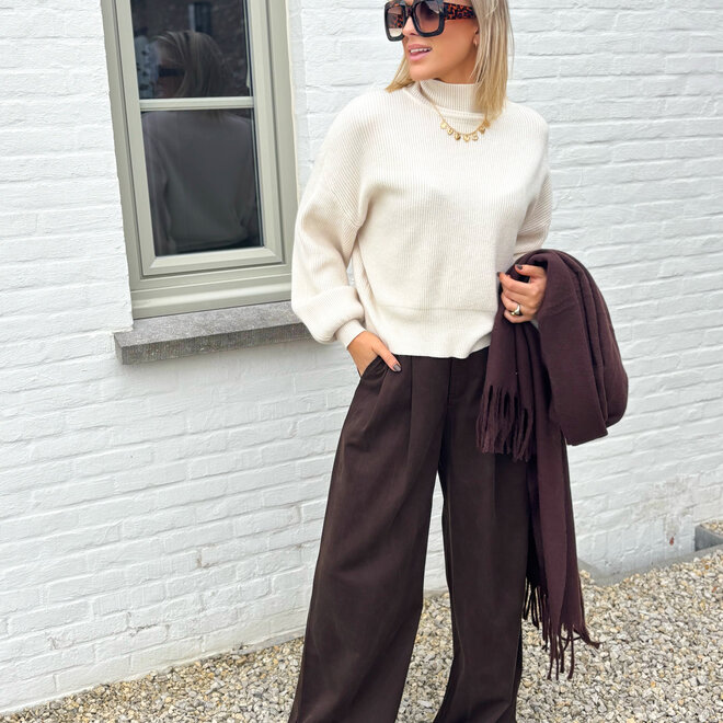 Midnight Romance Trouser Brown