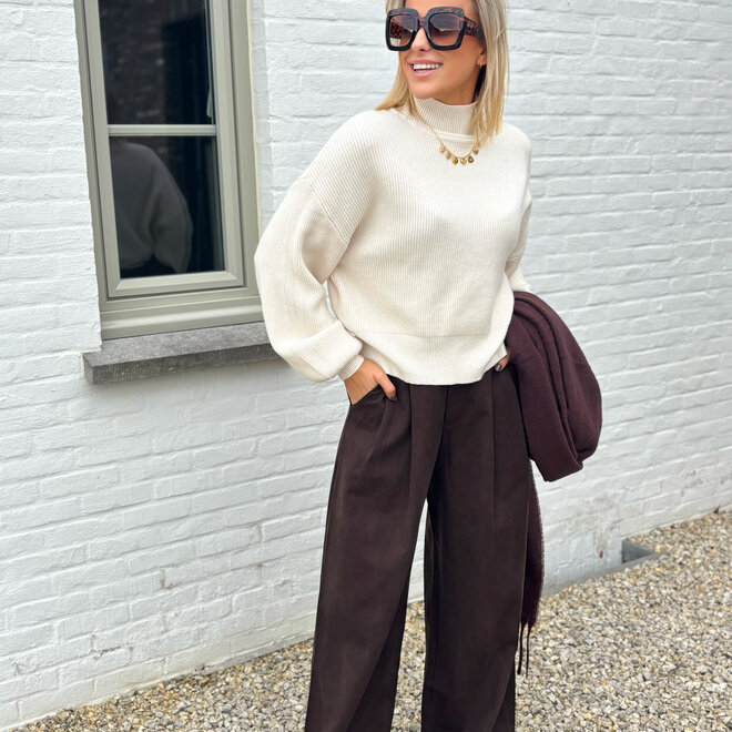 Midnight Romance Trouser Brown