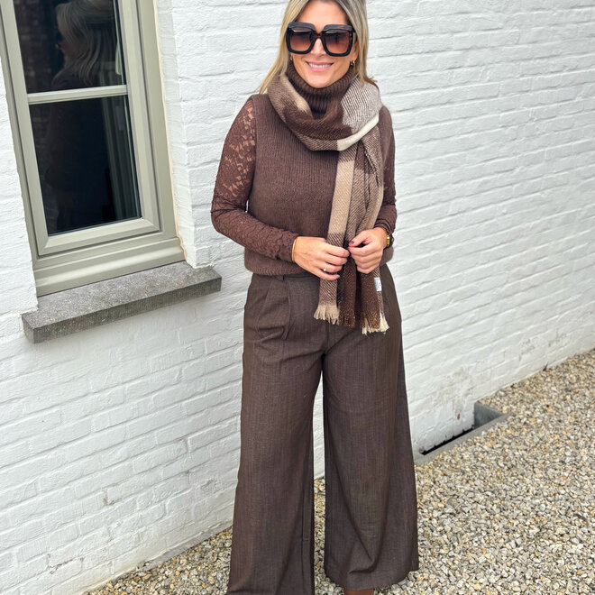 No sleeves just love Debardeur Brown