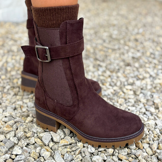 La Inge boots Brown