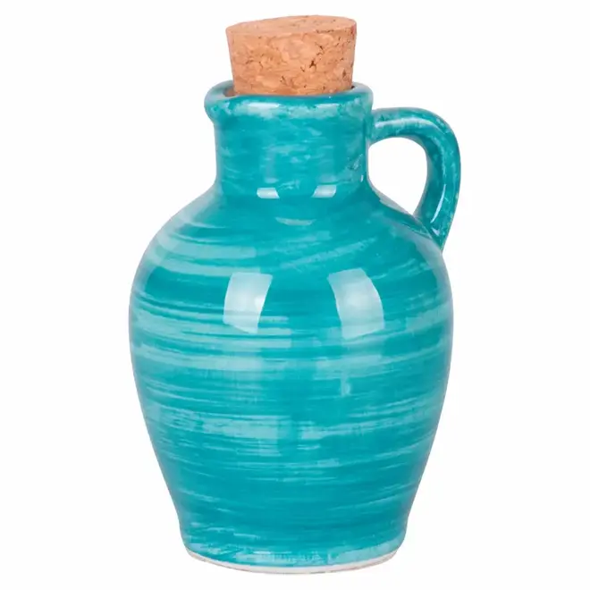 Cutting Board Set with Oil Can and Bread Knife – Blue