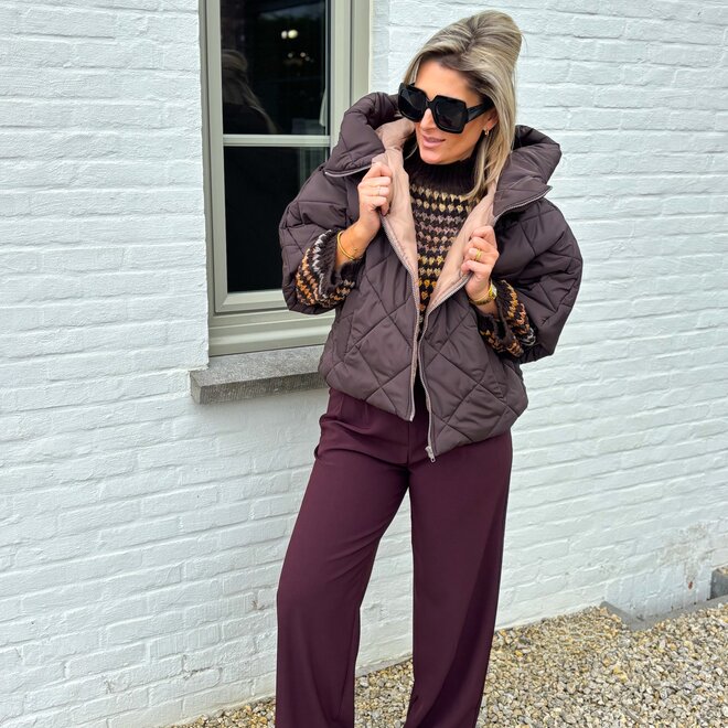 Everyday Chic Jacket Brown