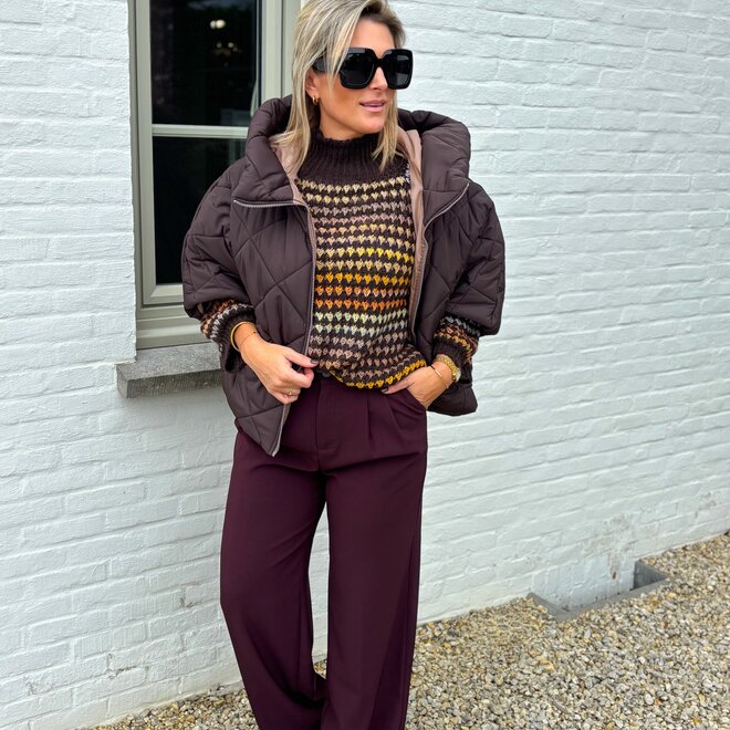 Everyday Chic Jacket Brown