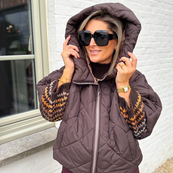 Everyday Chic Jacket Brown