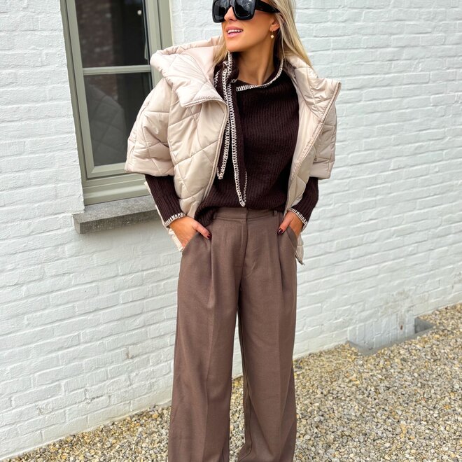 Harper trouser coffee
