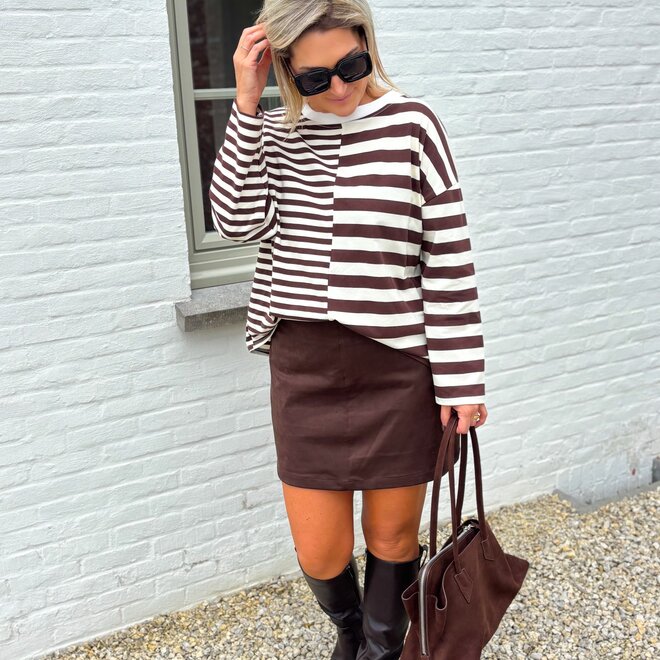 Cocoa Curve Skirt
