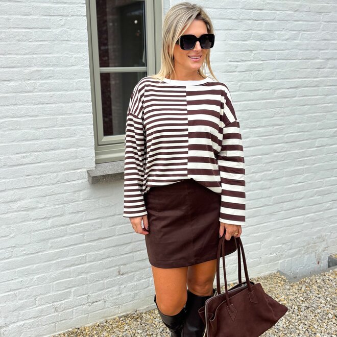 Cocoa Curve Skirt
