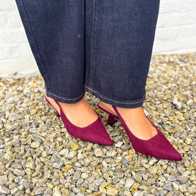 Step in to the grove Burgundy
