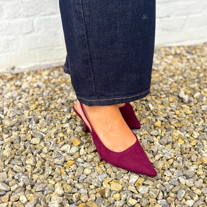 Step in to the grove Burgundy