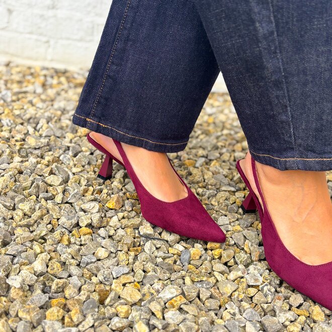 Step in to the grove Burgundy