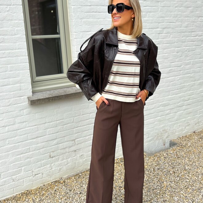 Citytrip jacket brown