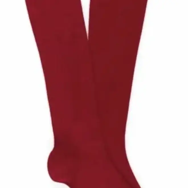 Klue Knee High Socks Bordeaux
