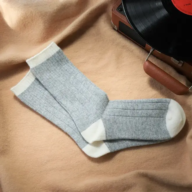 Klue Merino Wol Socks Grey