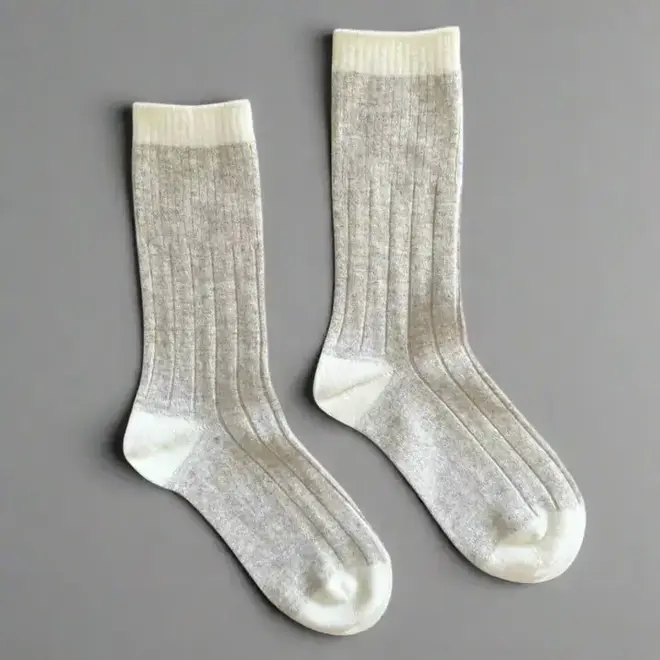 Klue Merino Wol Socks Sand
