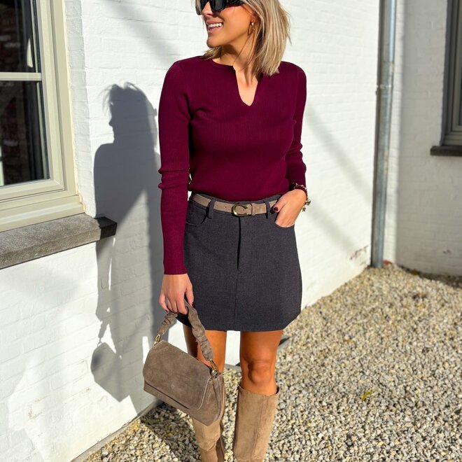 Hidden Grace skirt Grey