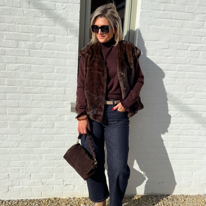 Urban drape jeans dark blue