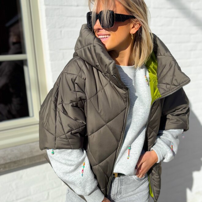 Everyday Chic Jacket Khaki