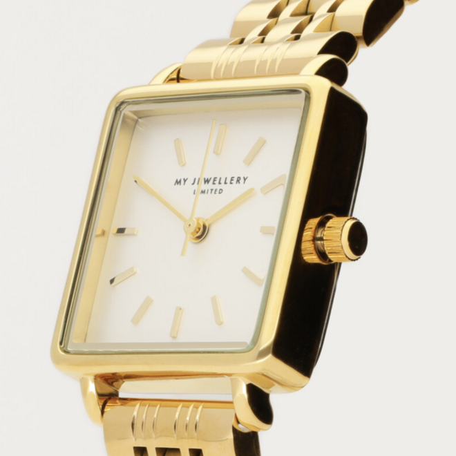 My jewellery rechthoekig uurwerk