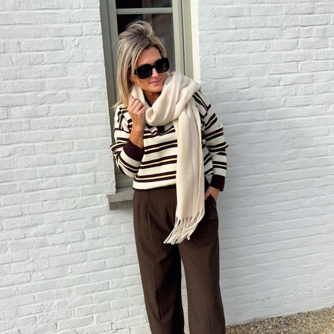 The weekend sweater brown