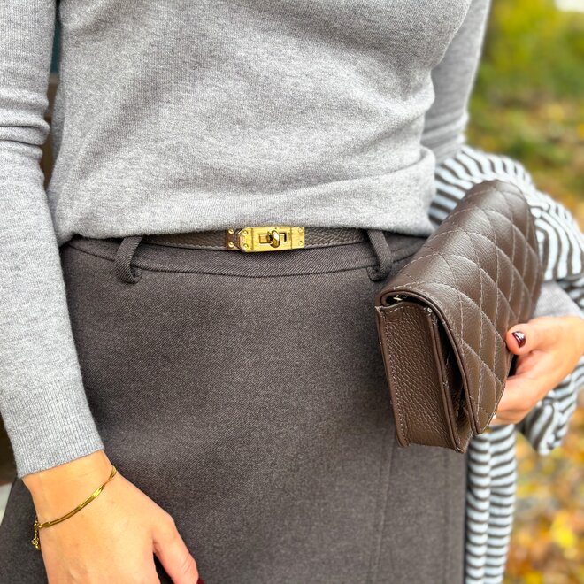 Luna Layers Skirt Grey