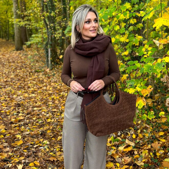 Paris Carreaux Pants Brown