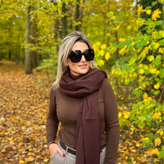 Be the turtleneck basic Brown