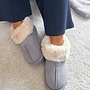 Teddy Mellow Slippers Grey