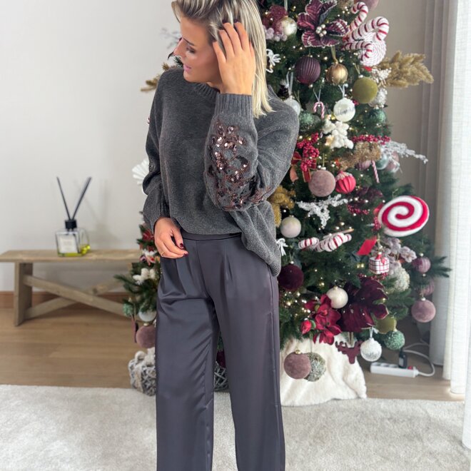 Soft glide pants brown