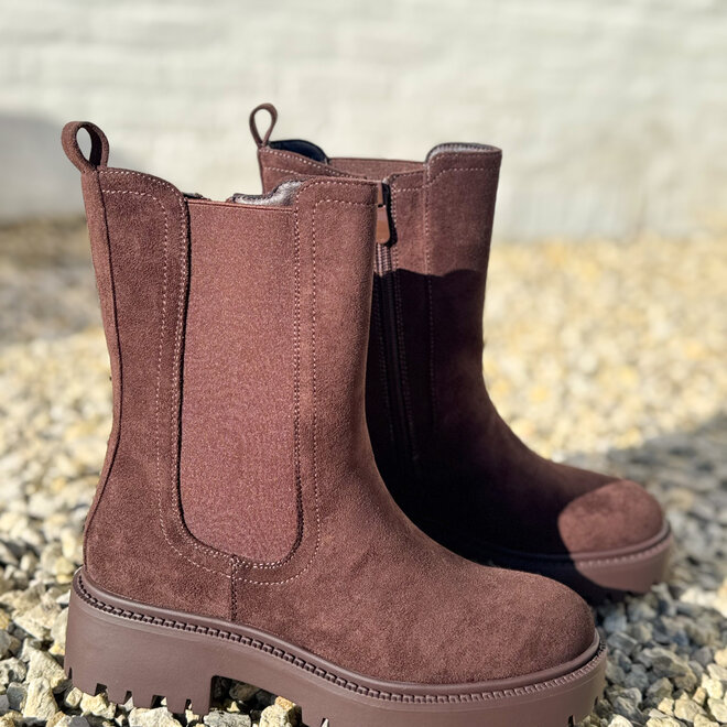 Zoe Ankle Boots Brown