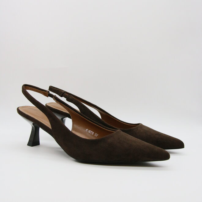 Candlelight Dinner Heel Brown