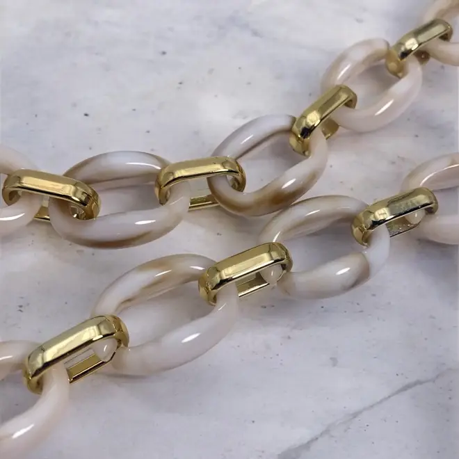 Smartphoneketting Beige Marble