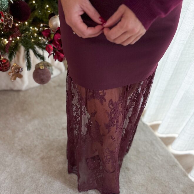 Jupe de Rêve Bordeaux