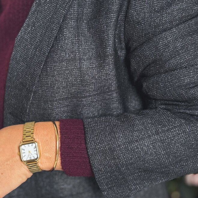 The structured blazer black