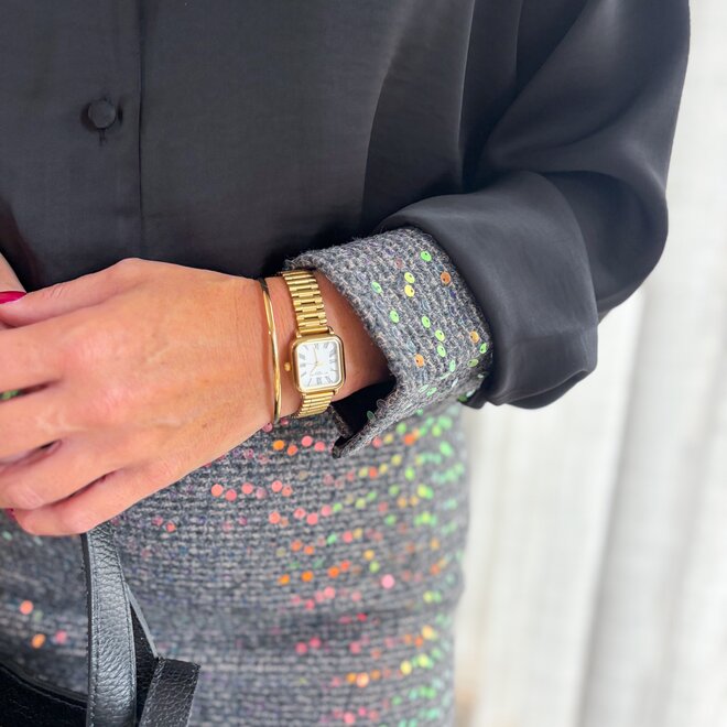 Soirée Chic Skirt Black