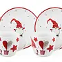 Espresso Set Christmas 6 kopjes en bordjes