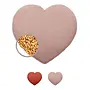 Bio Grain Pillow Heart Pink