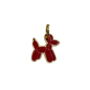 ID tag Balloon Dog Burgundy